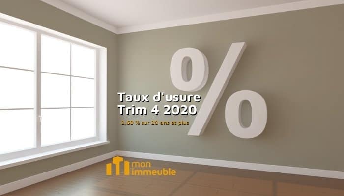 Taux d’usure : une remontée pour les durées de plus de 10 ans